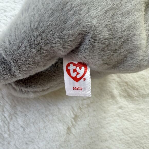 TY Beanie Baby 2022 (Beanie Bellies) - MELLY the Gray Koala Plush - Picture 7 of 8